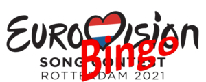 banner eurovision song contest 2021 bingo